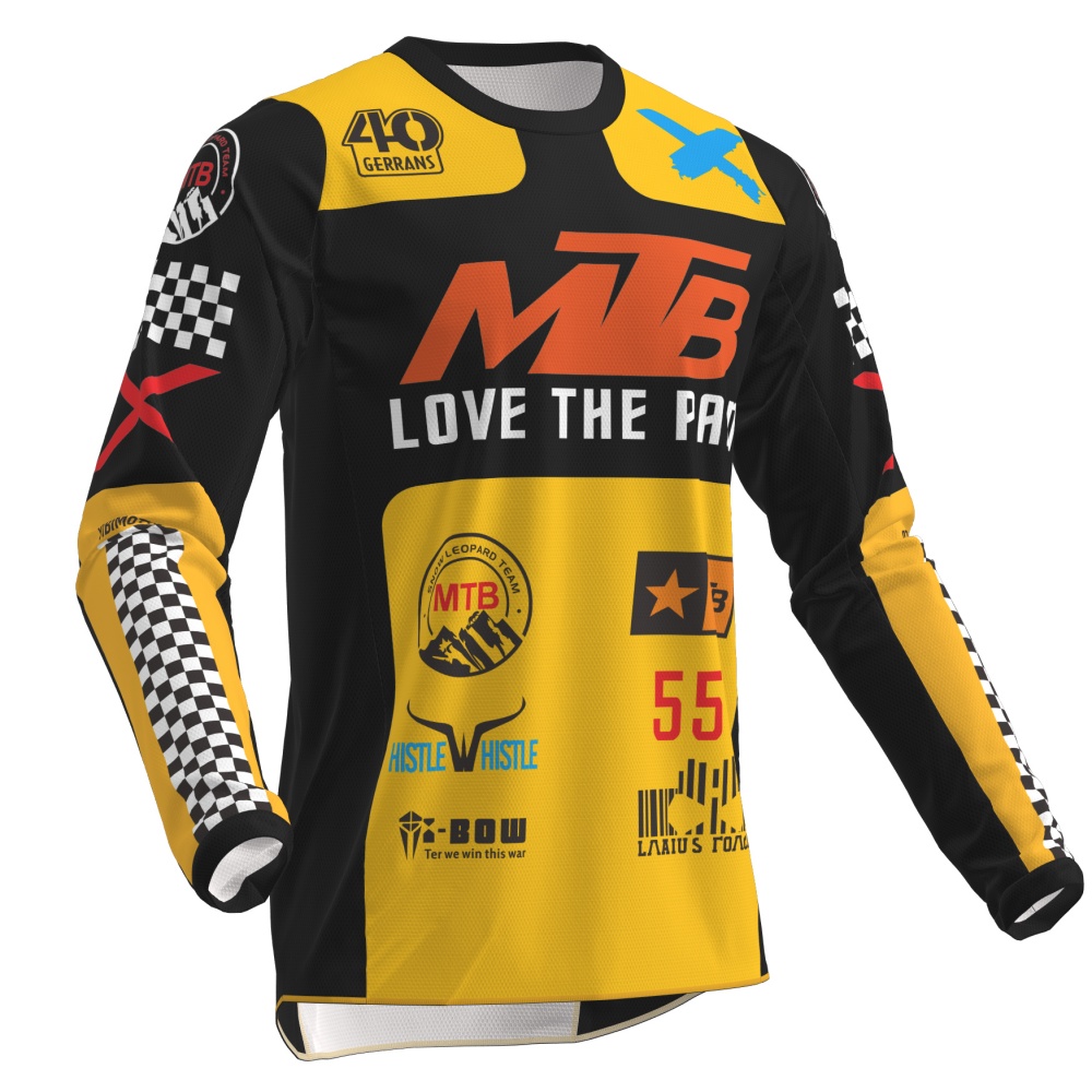 Cycling Gear Shop - Koszulka rowerowa z długim rękawem na