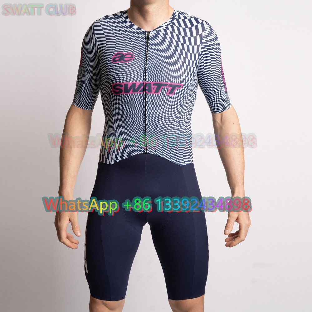 Cycling Jersey - SWATT klubowe triathlonowe body męskie szybkoschnący