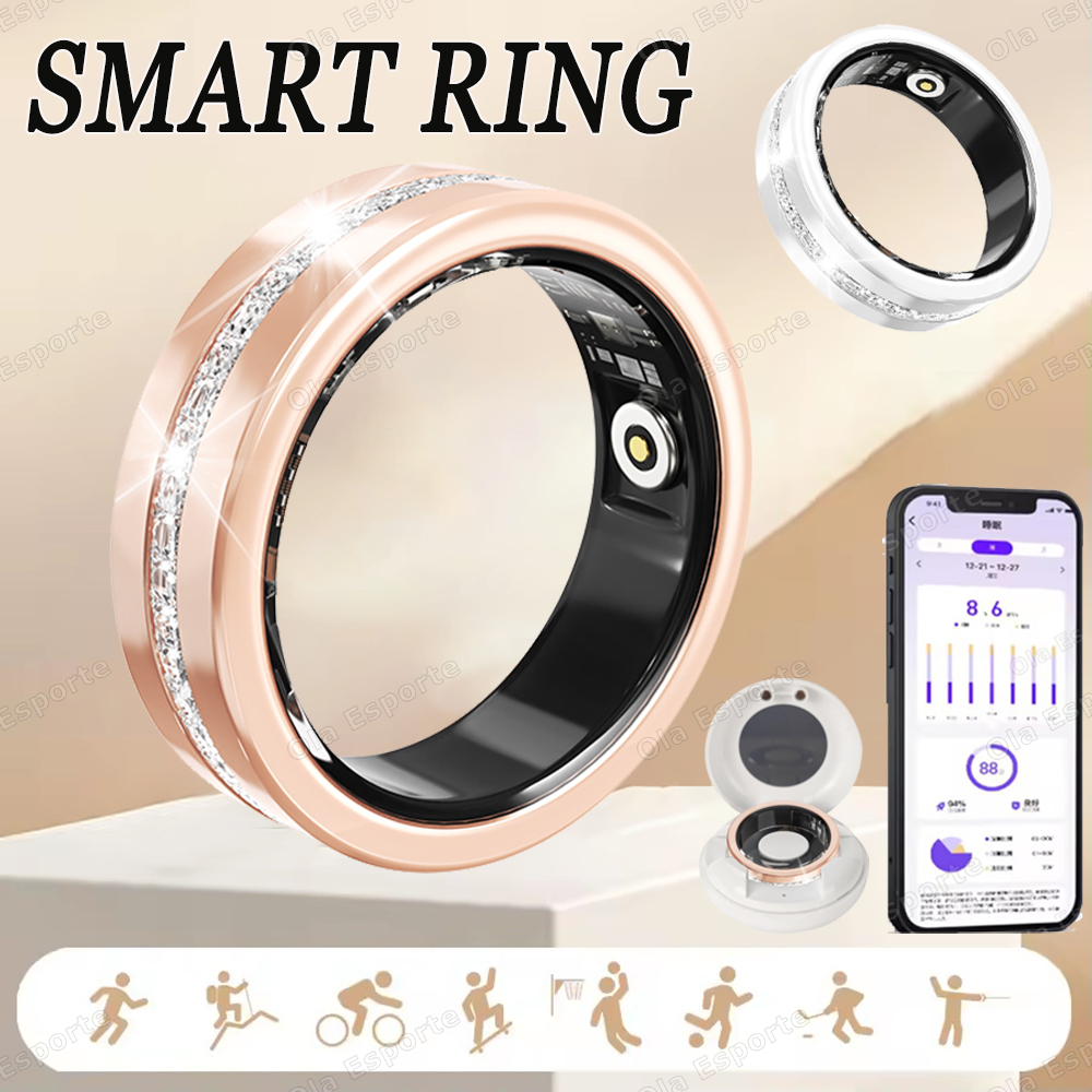 Cycling Heart Rate Monitor - Inteligentny pierścień 2026 dla kobiet i