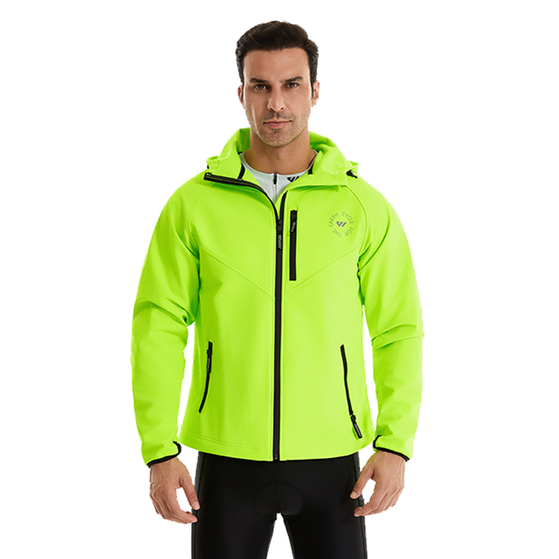 Cycling Gear Jacket - Kurtki zimowe rowerowe Wulibike męskie wodoodporne