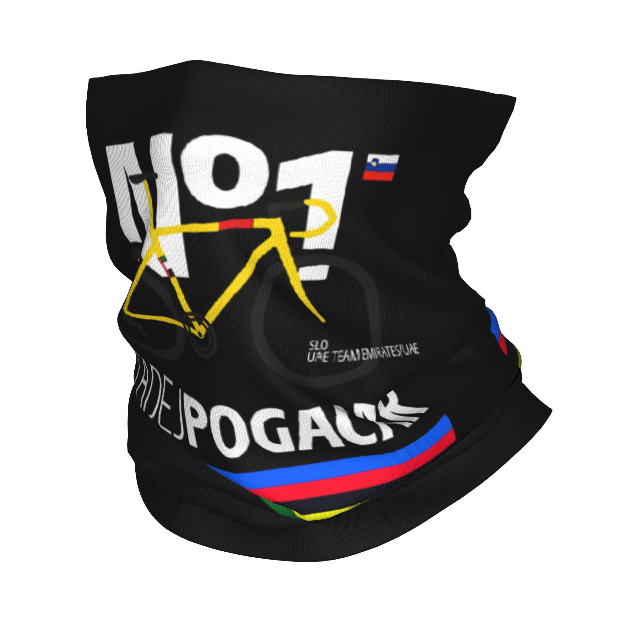 Cycling Face Mask - Tadej Pogacar Bandana Kolarska Komin na