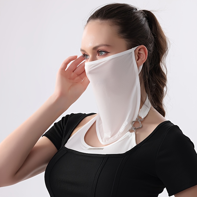Cycling Face Mask - Maska na twarz z jedwabiu lodowego,