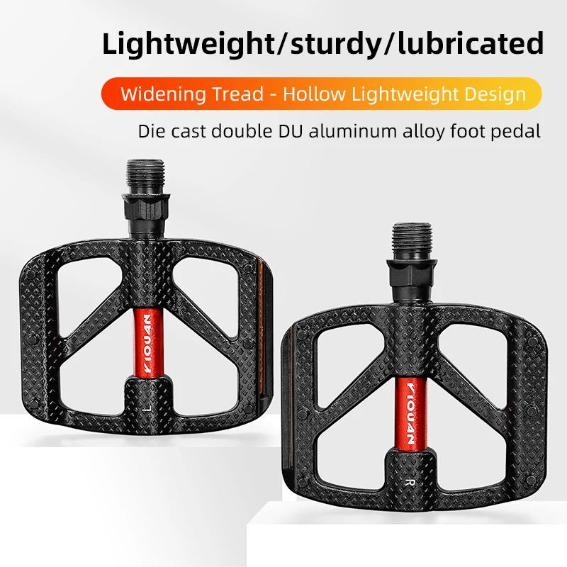 Mtb Pedals - Pedały rowerowe ze stopu aluminium, antypoślizgowe,