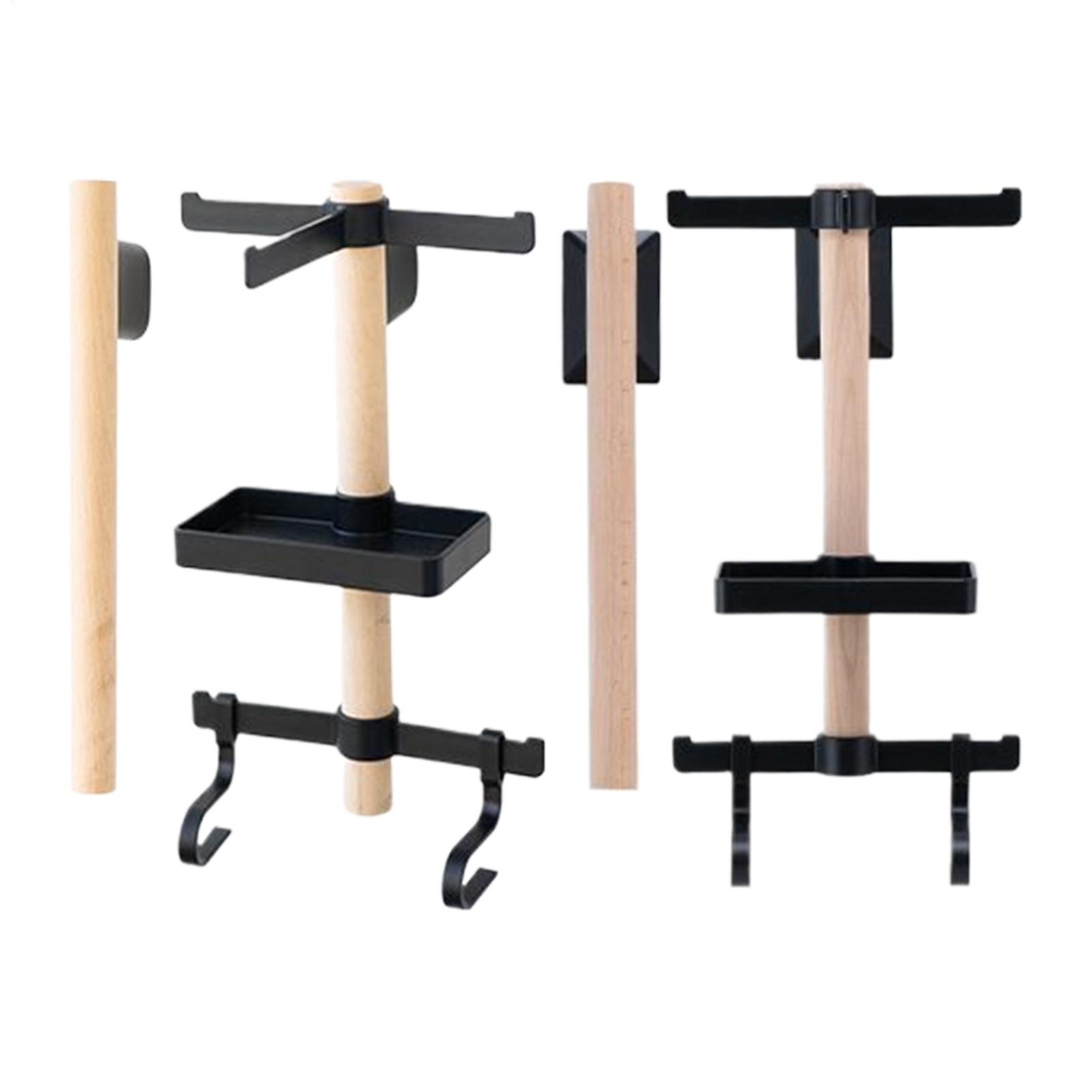 Cycling Gear Organizer Wall - Uchwyt ścienny na rower, 1 sztuka,