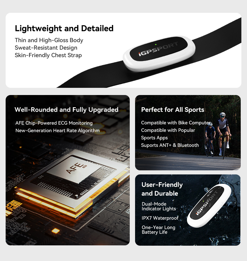 Pasek na klatkę piersiową do p – Cycling Heart Rate Monitor recenzja i cena