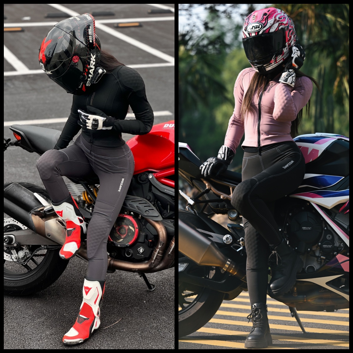 Damski kombinezon motocyklowy  – Cycling Gear Jacket recenzja i cena