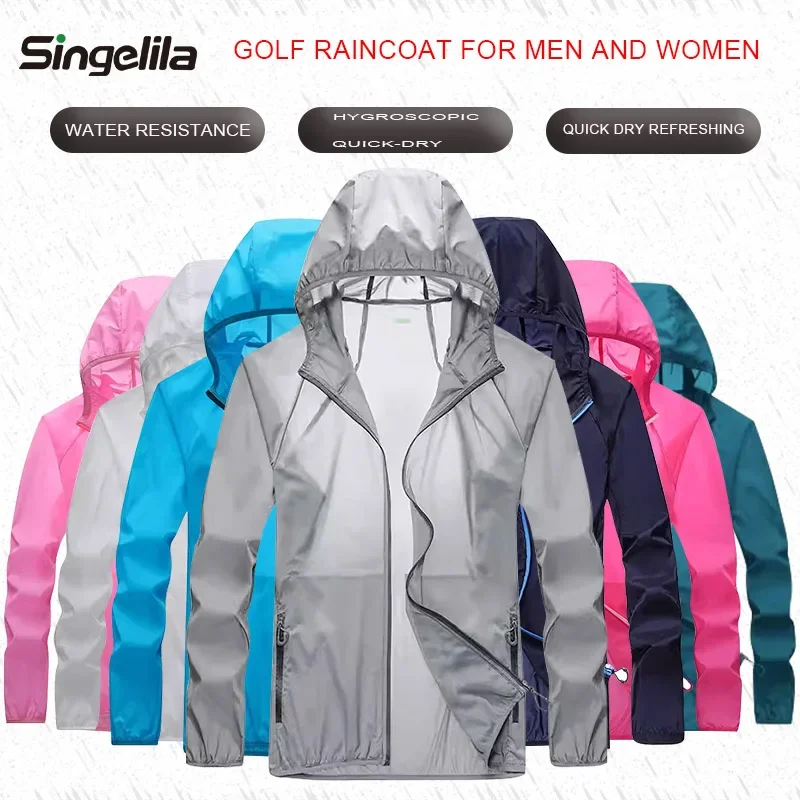 Golfowy płaszcz przeciwdeszczo – Cycling Gear Jacket recenzja i cena