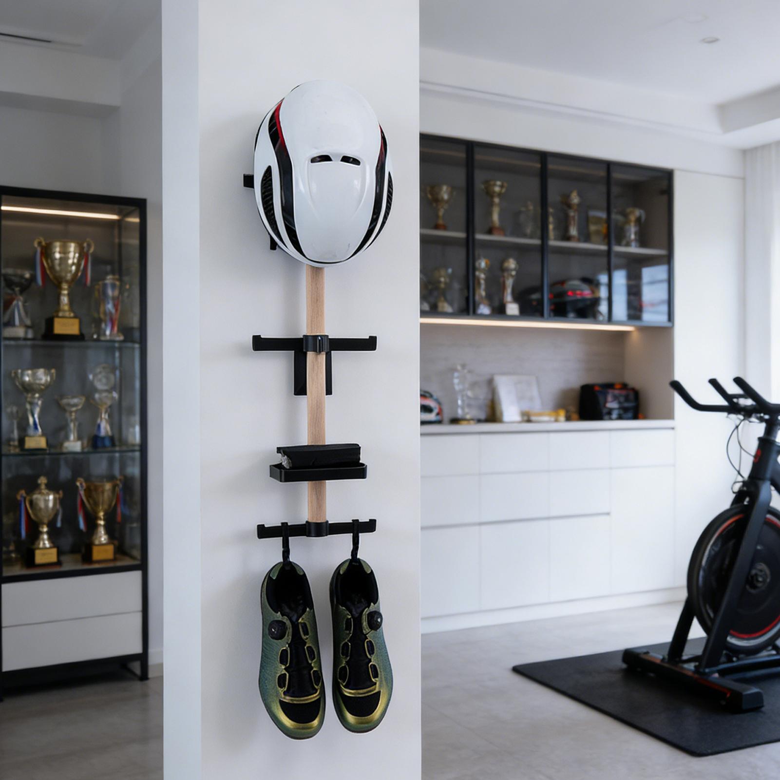 Pionowy organizer na akcesoria – Cycling Gear Organizer Wall recenzja i cena