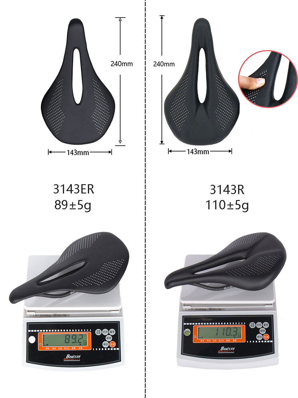 Nowe siodełko rowerowe z włókn – Carbon Fiber Saddle recenzja i cena
