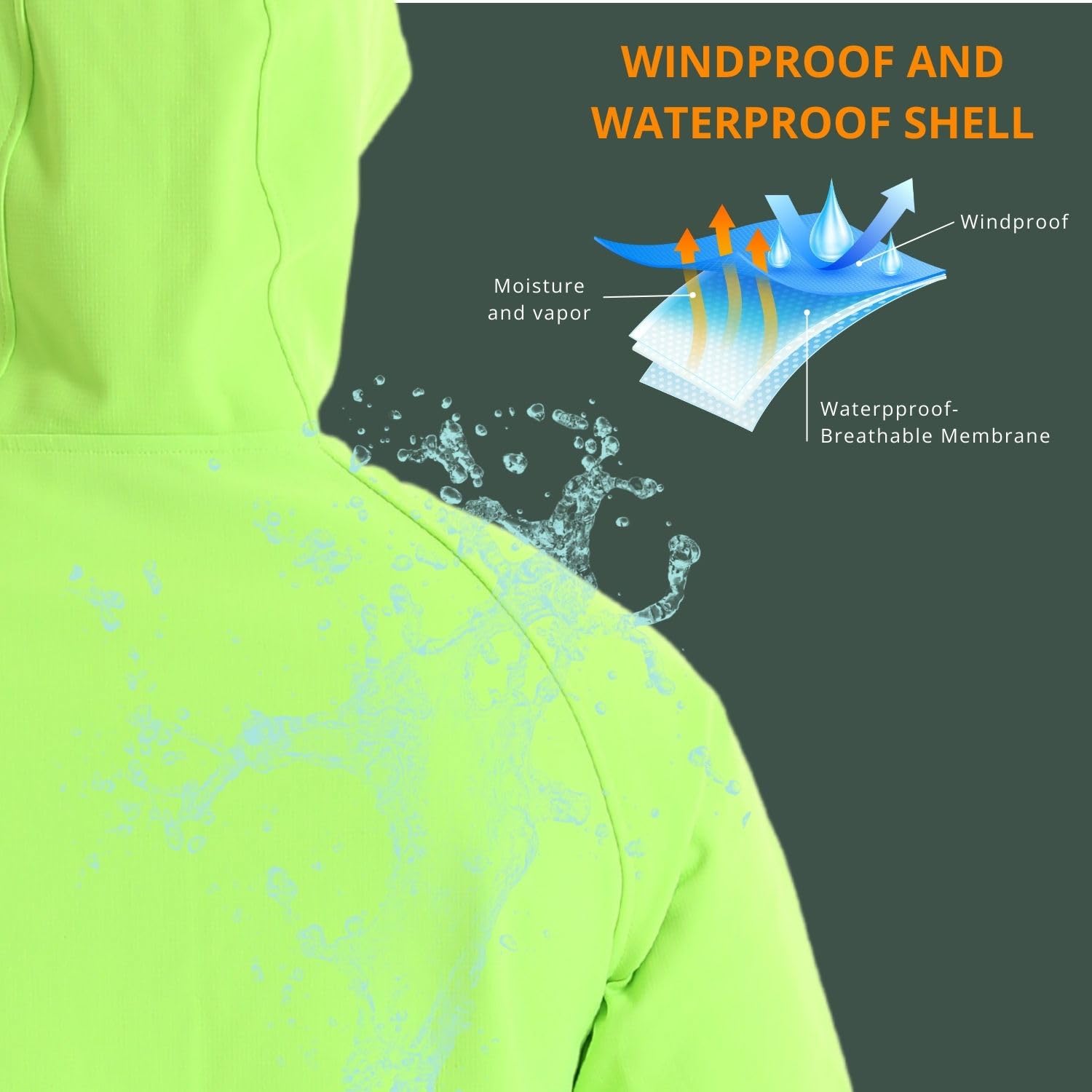 Kurtki zimowe rowerowe Wulibik – Cycling Gear Jacket recenzja i cena