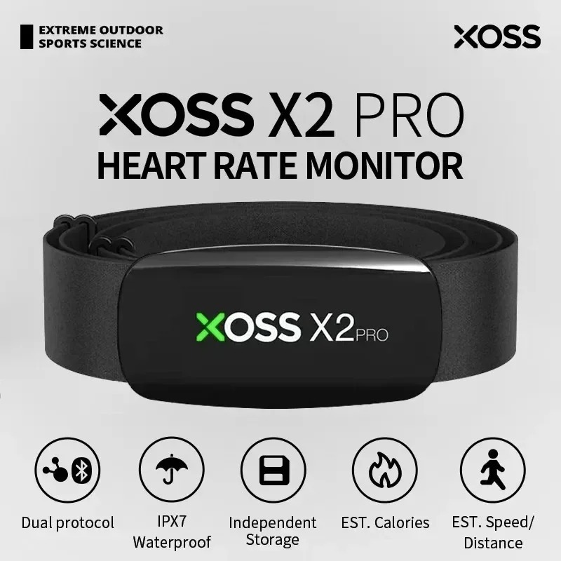Czujnik tętna XOSS X2 Pro Blue – Cycling Heart Rate Monitor recenzja i cena