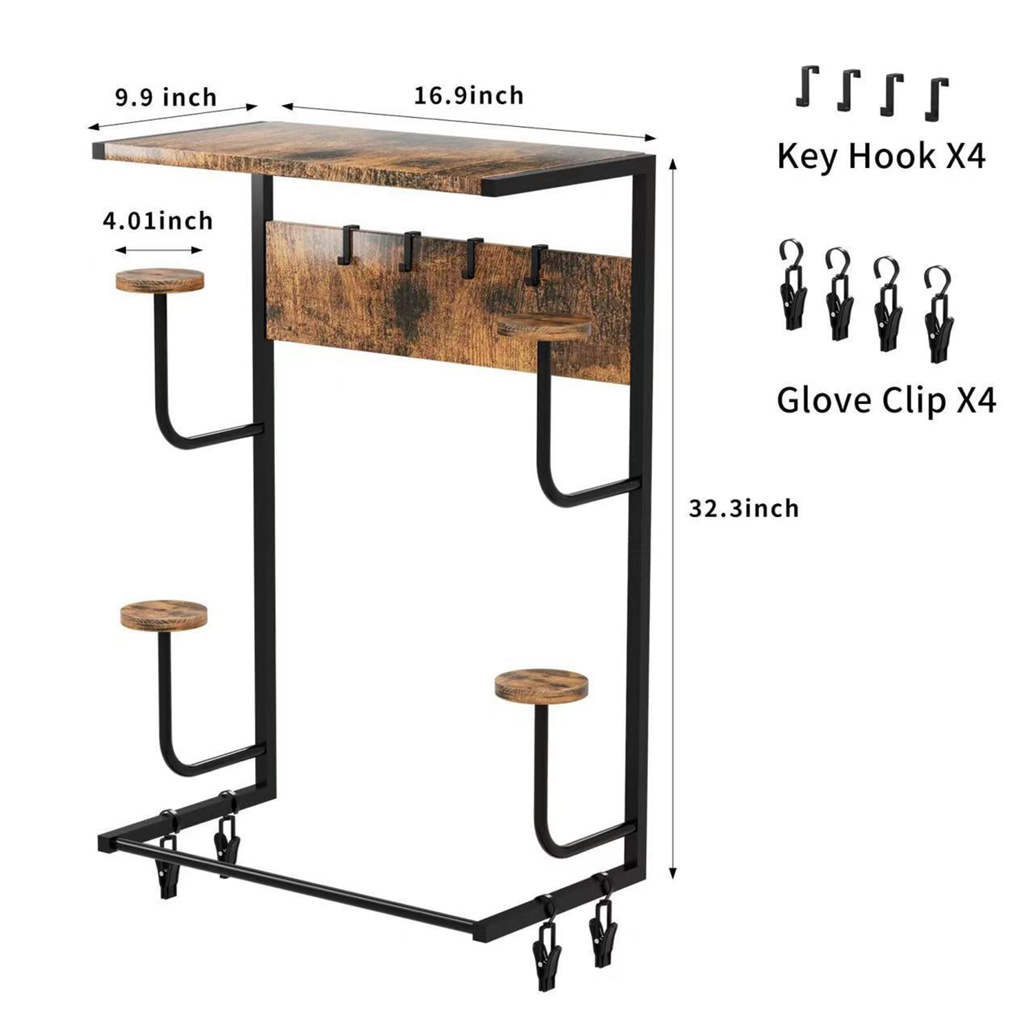 Uchwyt na kask motocyklowy, śc – Cycling Gear Organizer Wall recenzja i cena