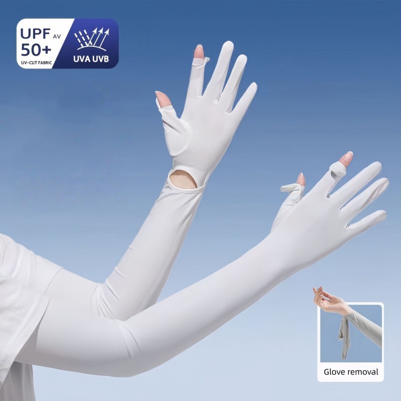 Rękawki z jedwabiu lodowego z  – Cycling Glove recenzja i cena