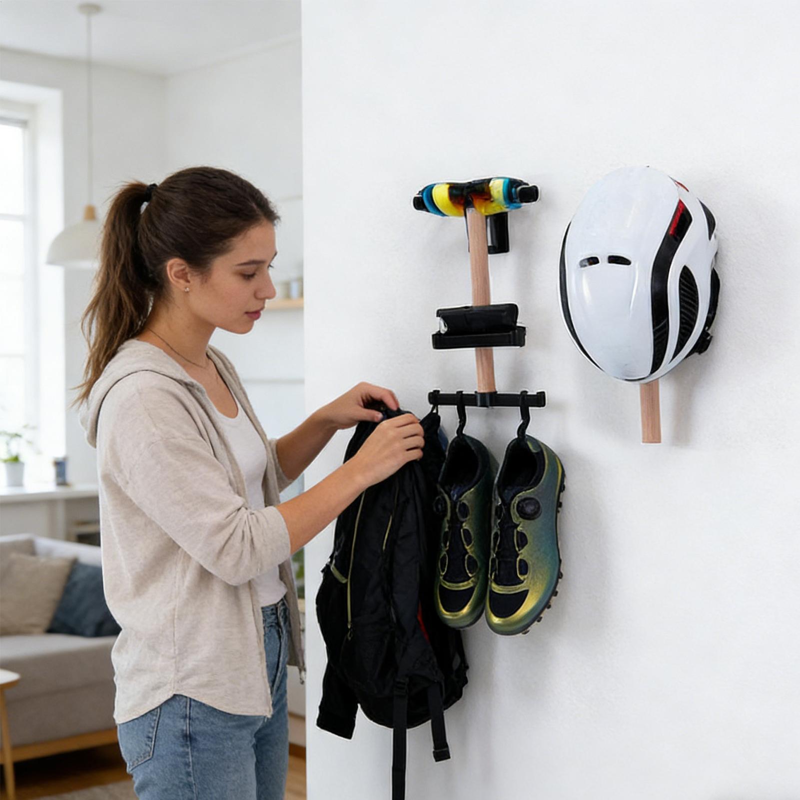 Uchwyt ścienny na rower, 1 szt – Cycling Gear Organizer Wall recenzja i cena