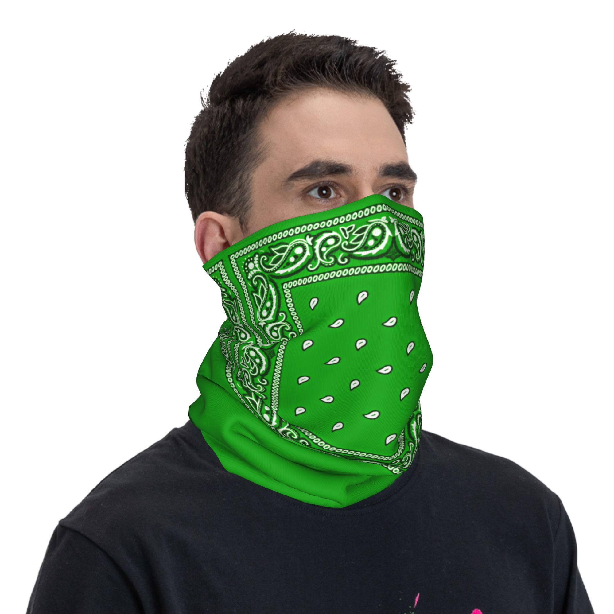 Zielona Bandana Fajna Maska Ro – Cycling Face Mask recenzja i cena