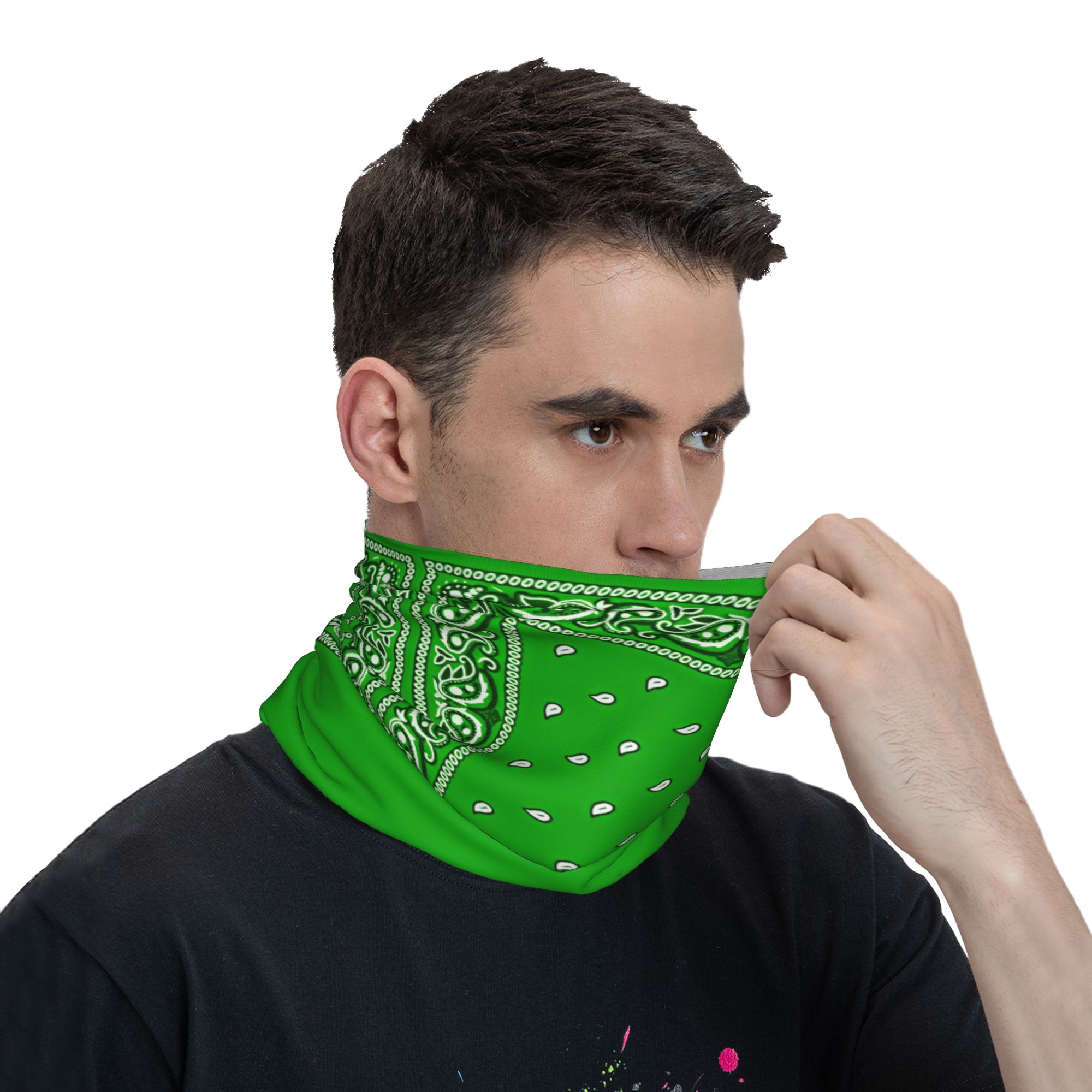 Zielona Bandana Fajna Maska Ro – Cycling Face Mask recenzja i cena
