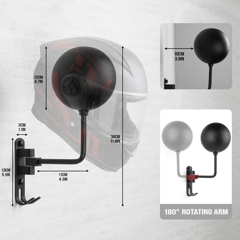 Wieszak na kask ze stopu alumi – Cycling Gear Organizer Wall recenzja i cena